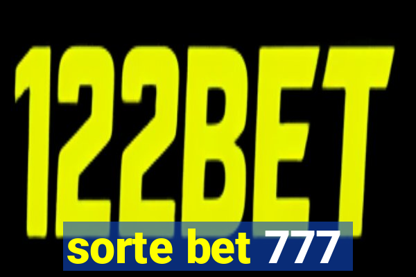 sorte bet 777